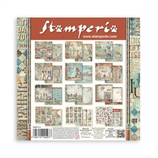 Stamperia Paper Pack 8x8" - Furry Friends (lille)